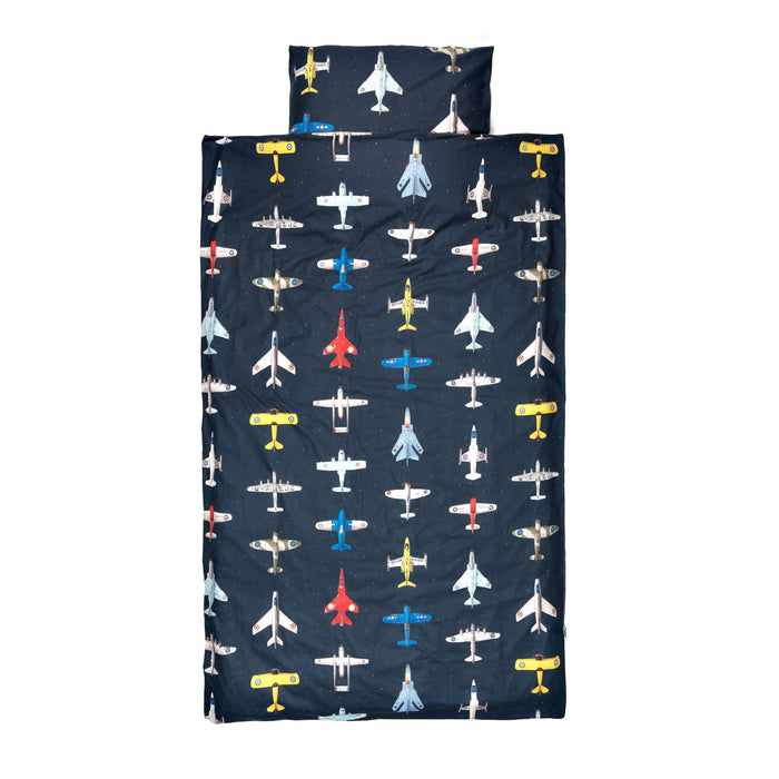 Studio Ditte Vliegtuigjes Dekbedovertrek 140 x 220 cm