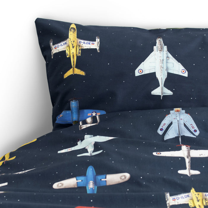 Studio Ditte Vliegtuigjes Dekbedovertrek 140 x 220 cm
