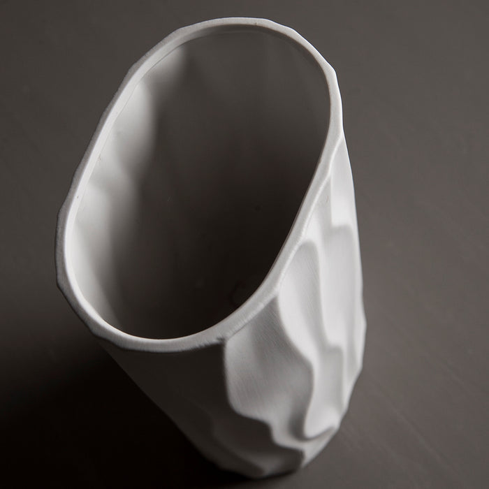 Storefactory vaas enviken wit (12 centimeter x 9 centimeter x 24