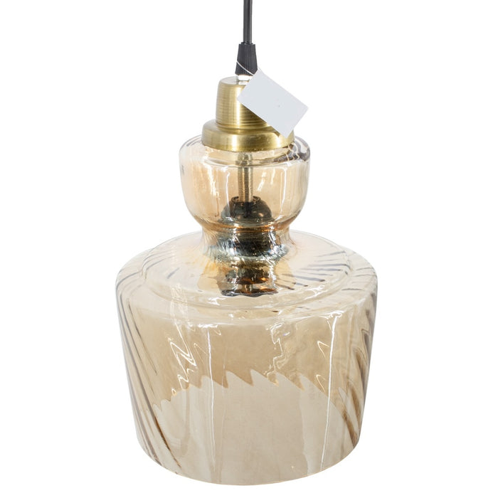 Hanglamp Eetkamer Woonkamer Slaapkamer - Vintage - Goud - 21 cm