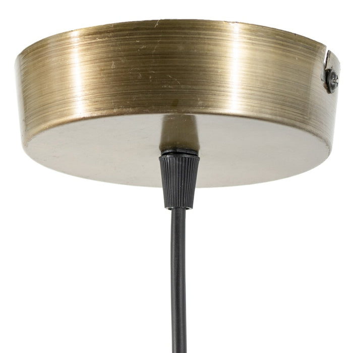 Hanglamp Eetkamer Woonkamer Slaapkamer - Vintage - Goud - 21 cm
