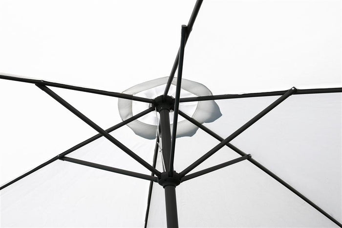 Parasol Luxe 6-ribs - Ø 300cm - wit