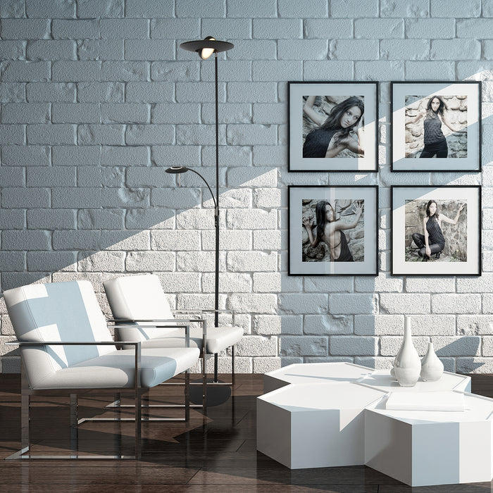 Steinhauer Vloerlamp modern - Metaal - Zwart