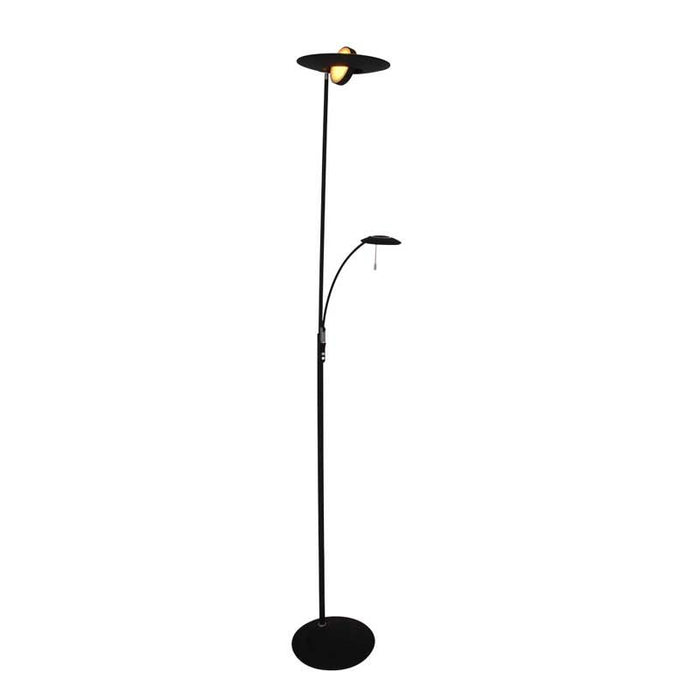 Steinhauer Vloerlamp modern - Metaal - Zwart