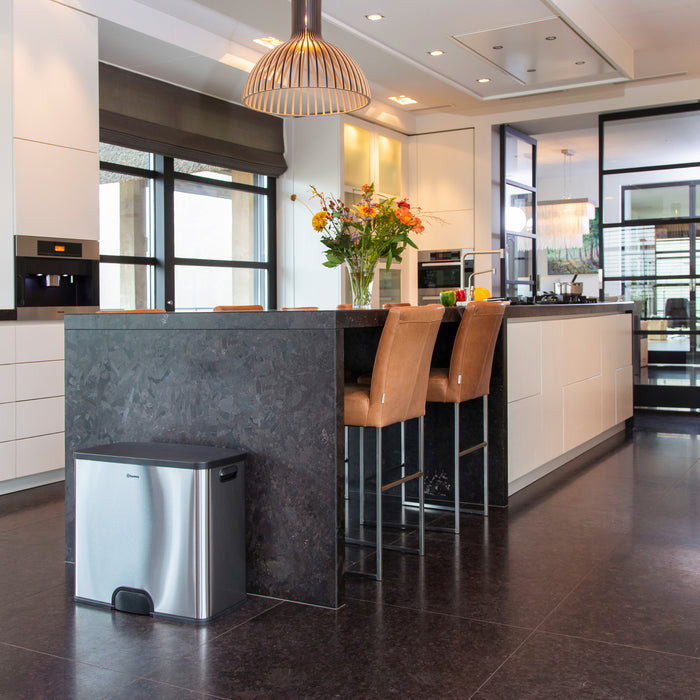 Homra 'Kick me' Afvalemmer met Sensor 45 Liter (15+15+15 liter)