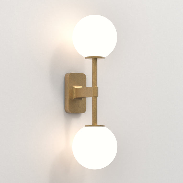 Astro Tacoma Twin WL excl. 2x glas + 2x G9 messing