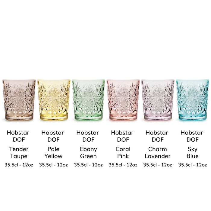 Libbey Drinkglas Hobstar Ebony Green 0,35 L - 6 st.