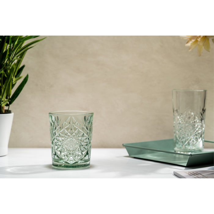 Libbey Drinkglas Hobstar Ebony Green 0,35 L - 6 st.