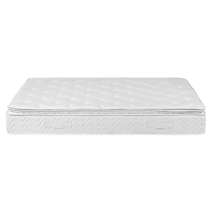 Beliani-LUXUS-Pocketveringmatras-Crème-160 x 200 cm-Polyester