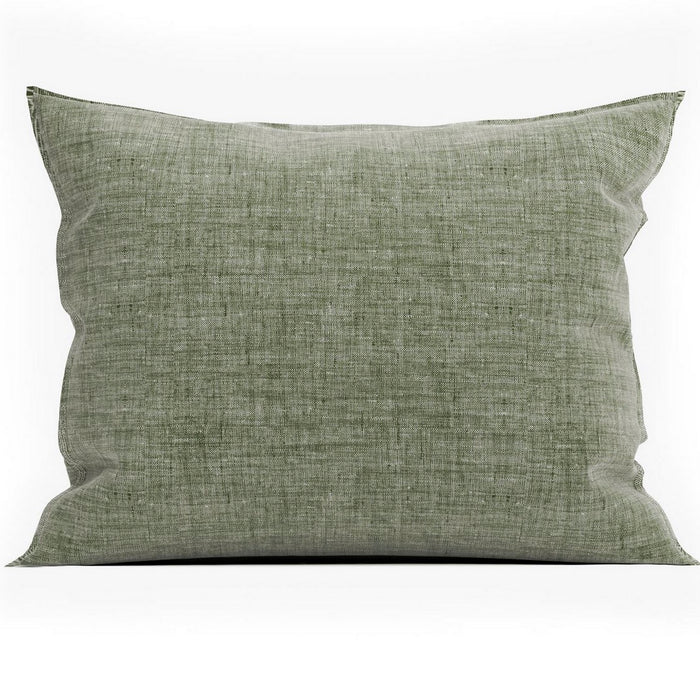 Zo Home Lino Kussensloop Linnen Look army green