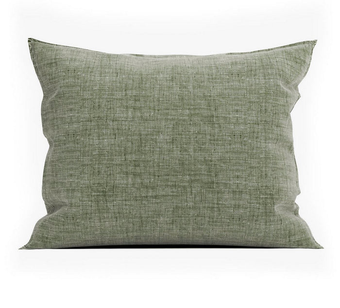 Zo Home Lino Kussensloop Linnen Look army green