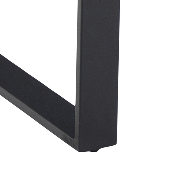 by fonQ Hein Eettafel 160 x 90 cm - Zwart