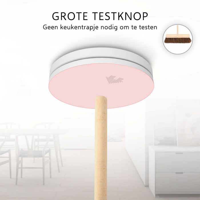 ELRO FS4610 Ultra Dunne Rookmelder met 10 jaar batterij