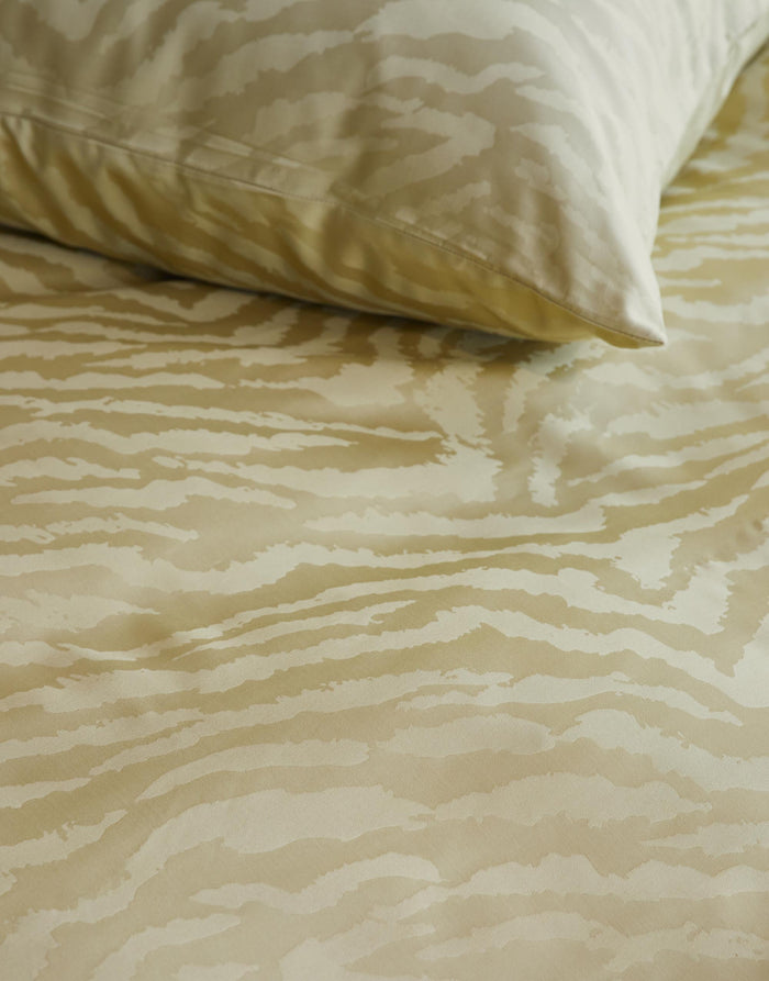 Essenza Belen Dekbedovertrek 240 x 220 cm - Fern yellow