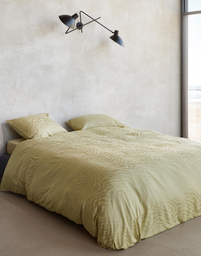 Essenza Belen Dekbedovertrek 240 x 220 cm - Fern yellow