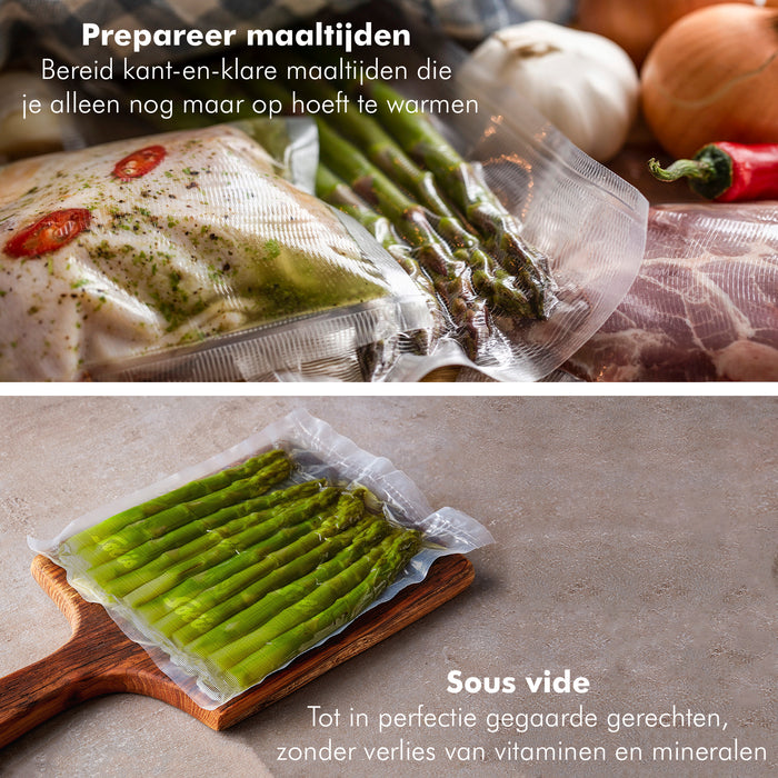 Solis Vac Pro 569 Vacumeermachine - Slangaansluiting - Zwart|Grijs