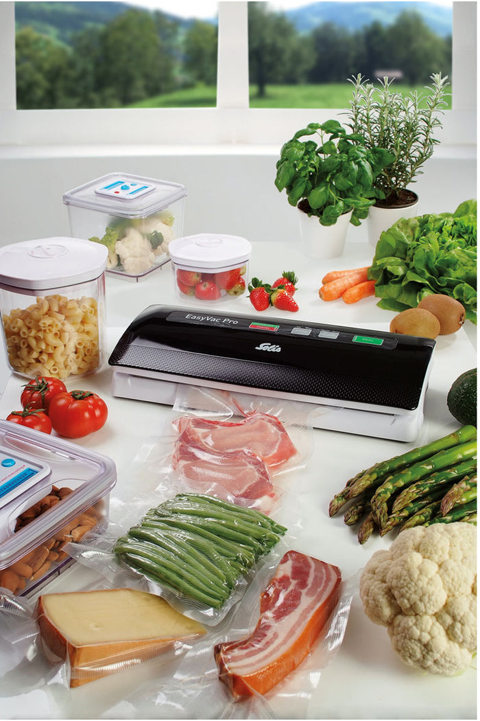 Solis Vac Pro 569 Vacumeermachine - Slangaansluiting - Zwart|Grijs