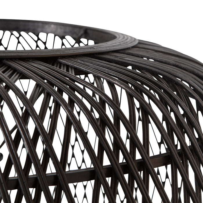 Woood Moza Hanglamp - Zwart