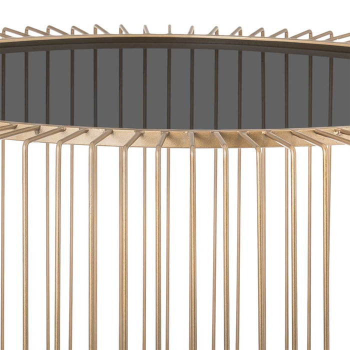 Riverdale - Salontafel Rocco goud 82cm - Goud