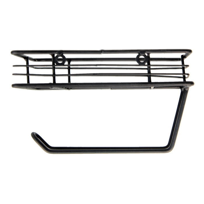 Clayre & Eef WC Rol Houder 20x12x12 cm Zwart IJzer