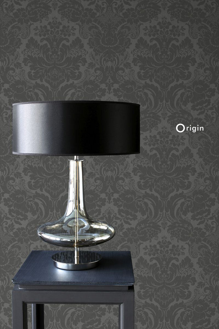 Origin Wallcoverings behang ornamenten zwart - 347043 - 53 cm x 10,05