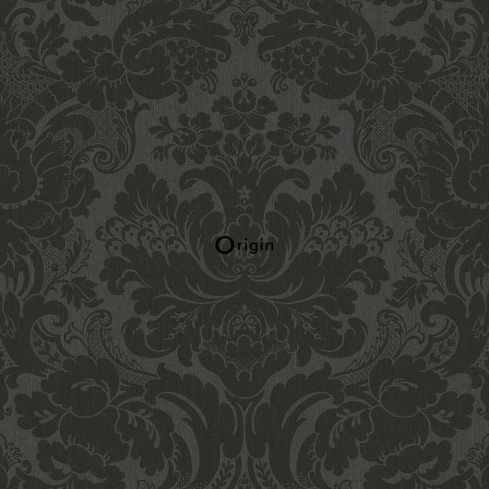 Origin Wallcoverings behang ornamenten zwart - 347043 - 53 cm x 10,05