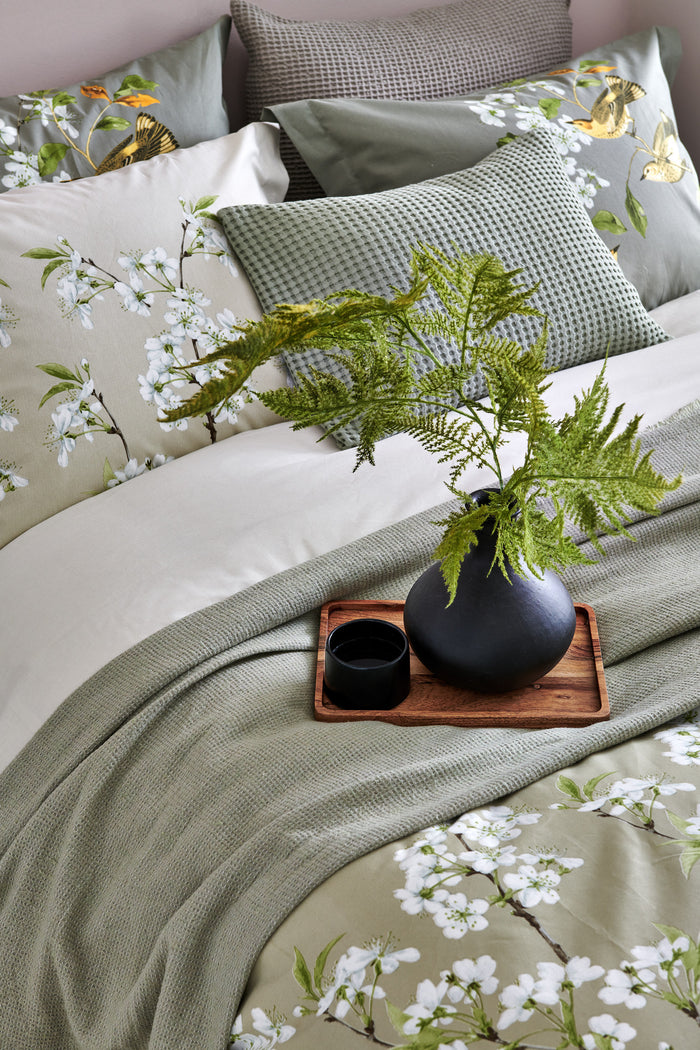 Vandyck Dekbedovertrek HOLLY Light Olive 140x220 cm (katoen)