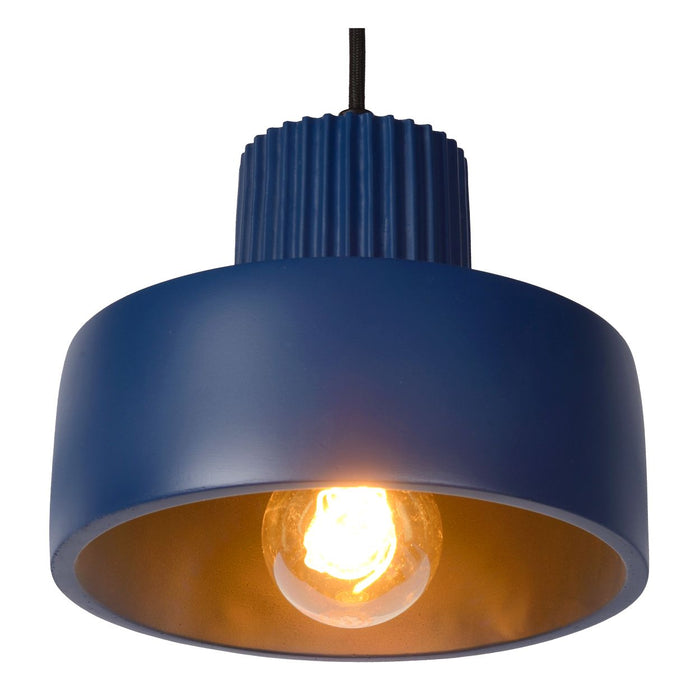 Lucide OPHELIA Hanglamp 1xE27 - Blauw