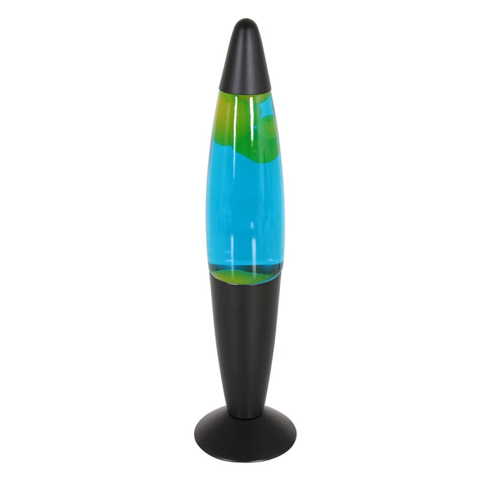 Mexlite Lavalamp Zwart Groen 35cm E14