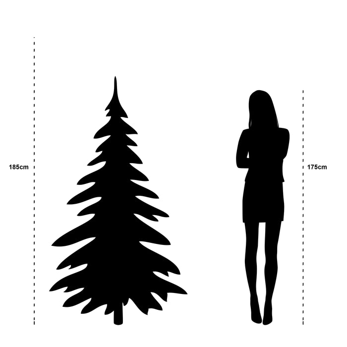 Top Trees Cleveland Kunstkerstboom - H185 x Ø119 cm - Groen
