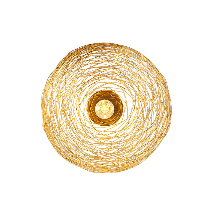 QAZQA Design plafondlamp goud ovaal - Sarella