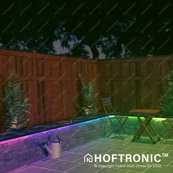 Smart LED Strip 10m (2x5 m) - IP67 waterdicht voor buiten - 12V - RGB