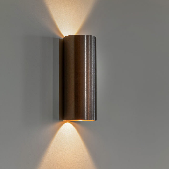 Artdelight Wandlamp Brody 2 Brons Koper Led 2 x 4Watt