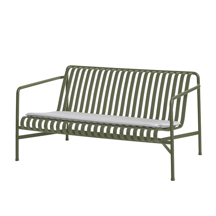 HAY Palissade Seat Kussen voor Lounge 2,5-zitsbank Low - Lichtgrijs