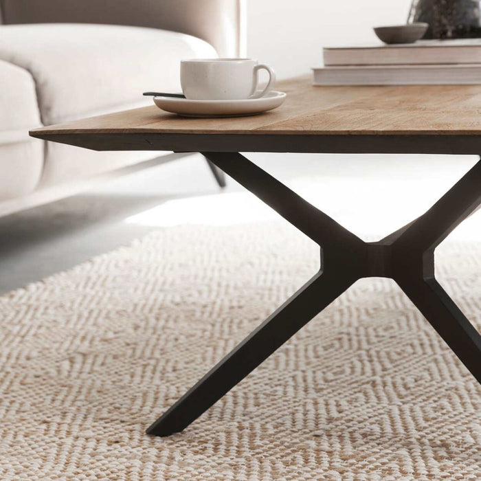 24Designs Metropole Salontafel - L130 X B70 X H38 - Teakhout