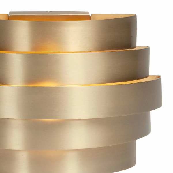 Highlight Wandlamp industrieel - Metaal - Goud