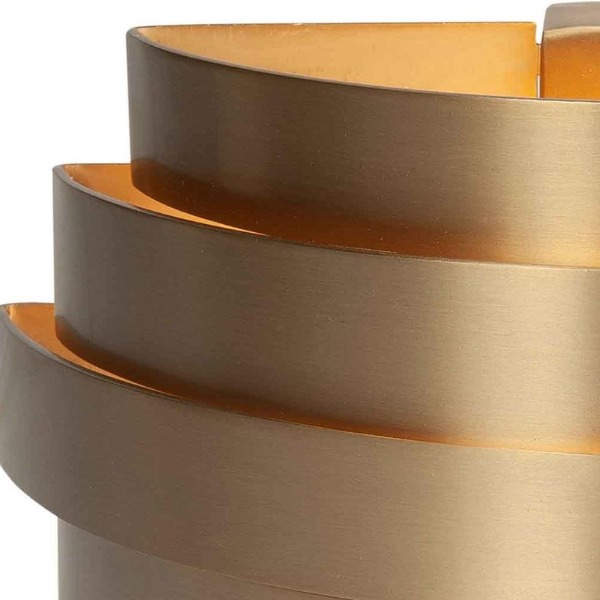 Highlight Wandlamp industrieel - Metaal - Goud