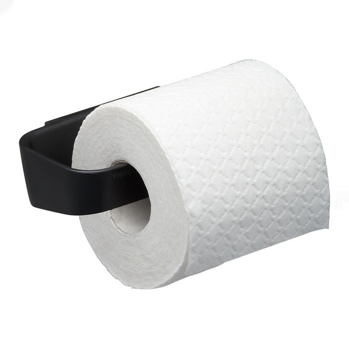 Tiger Tess Toiletrolhouder zonder Klep - Zwart