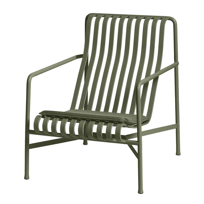 HAY Palissade Seat Kussen voor Lounge Chair High / Low - Olijfgroen