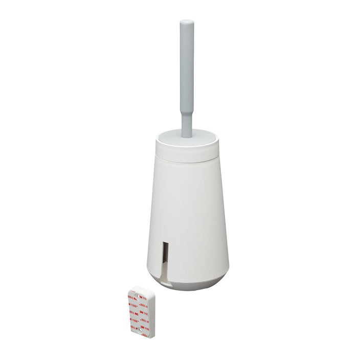 Tiger Tess ToiletborstelHouder met Swoop® borstel flexibel - Wit / Lichtgrijs