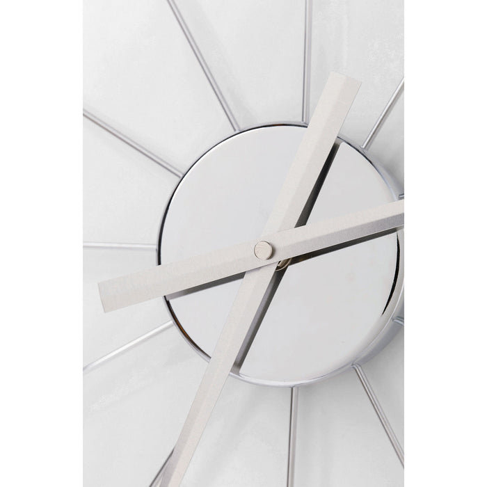 Wandklok Like Umbrella Balls Chrome Kare Design