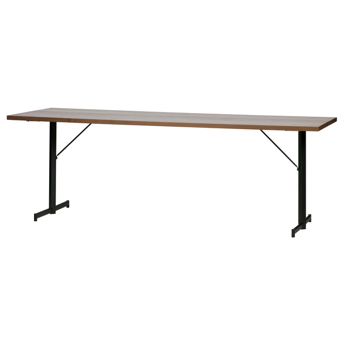 vtwonen Panel Tafelblad - Noten Fineer - Transparant - 3x190x80