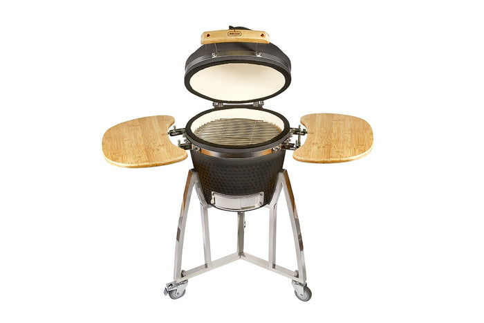 Buccan BBQ - Kamado barbecue - Large 16" - Zwart
