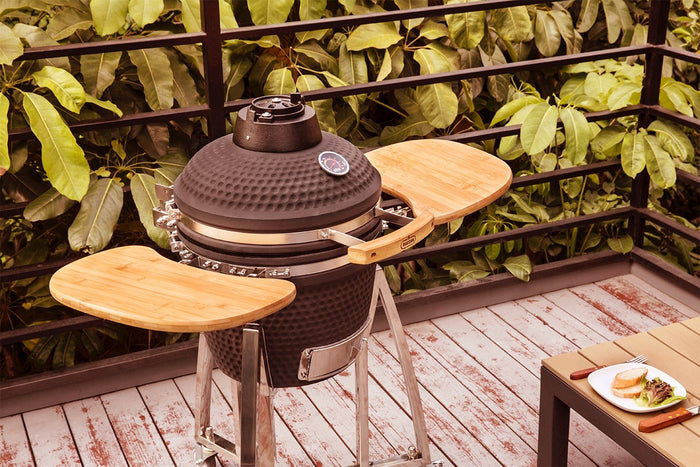 Buccan BBQ - Kamado barbecue - Large 16" - Zwart
