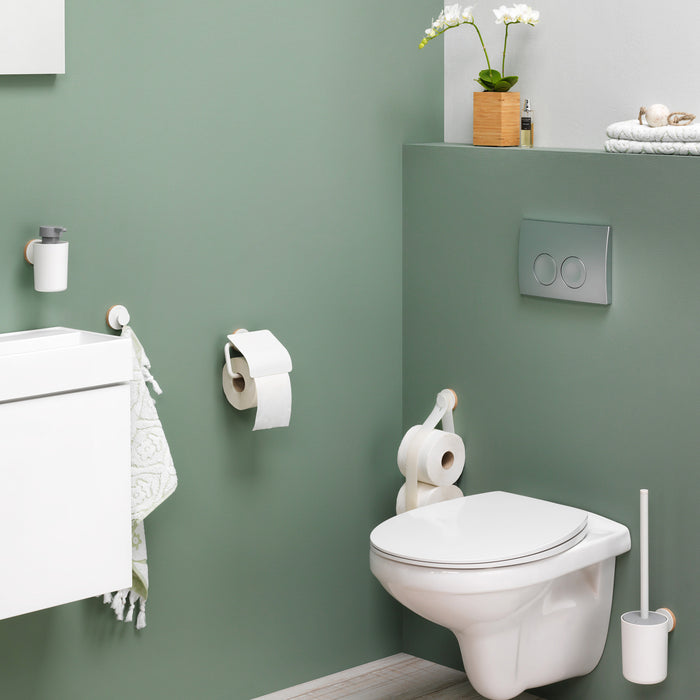 Tiger Blade Toiletbril met Deksel Duroplast - Wit