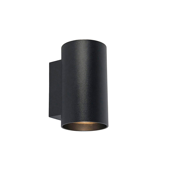 QAZQA Smart design wandlamp zwart incl. 2 Wifi GU10 - Sandy