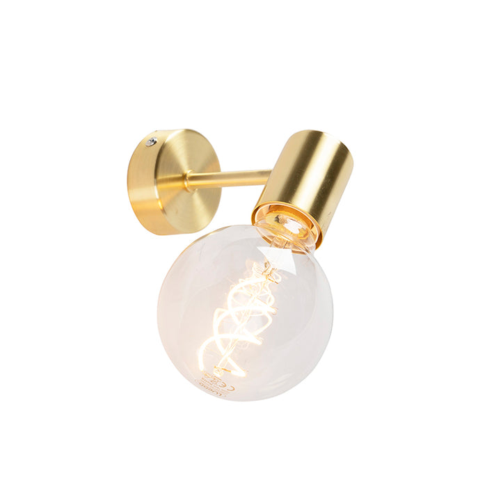 QAZQA Smart Art Deco wandlamp goud incl. G95 WiFi lichtbron - Facil