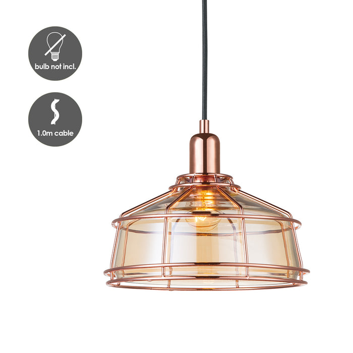 Home sweet home Meo A Hanglamp 26 cm - Amber