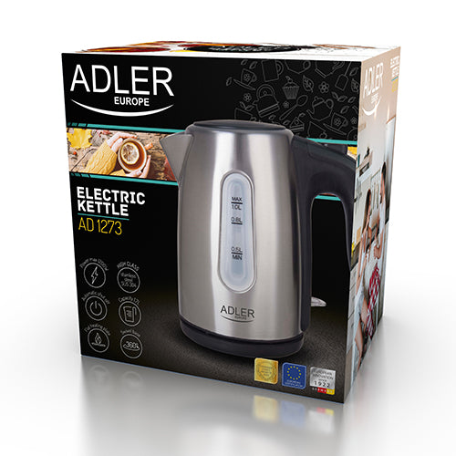 Adler AD 1273 - Waterkoker - RVS - 1.0 liter