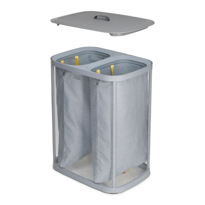 Joseph Joseph Tota Duo Wasmand 90 L - Grey